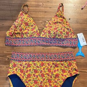 Women’s Soinny Dippers XL two piece bikini.